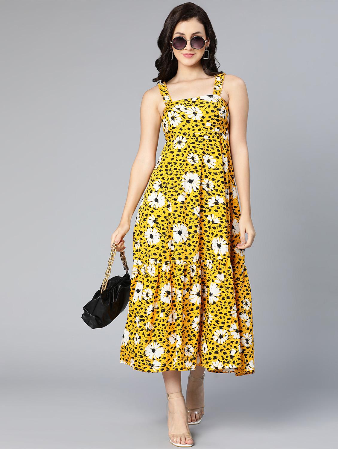 women's tiered dress floral dress - 18523607 -  Zoom Image - 0