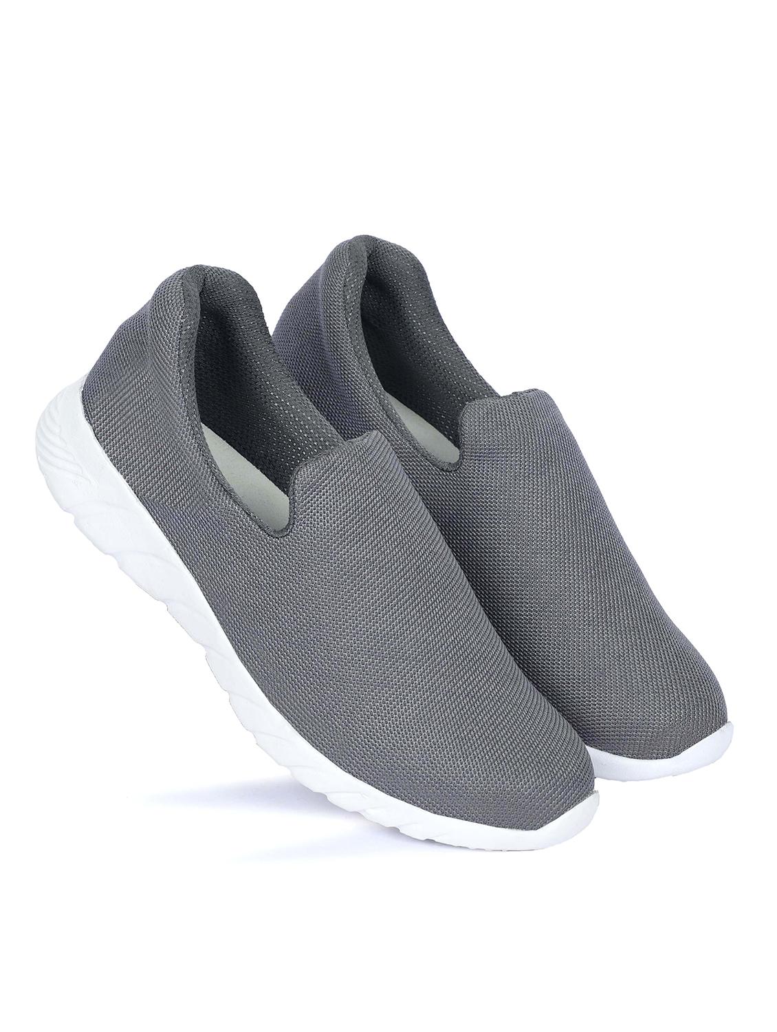 mens grey slip on sport shoe - 18524116 -  Standard Image - 2