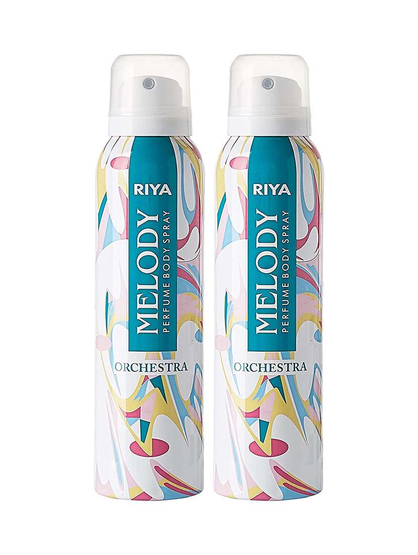 pack of 2 riya melody orchestra perfume body spray 150ml each 