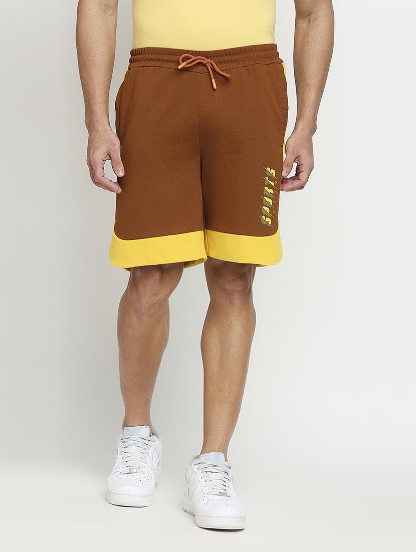 draw-string waist printed short - 18524265 - Zoom Image - 0