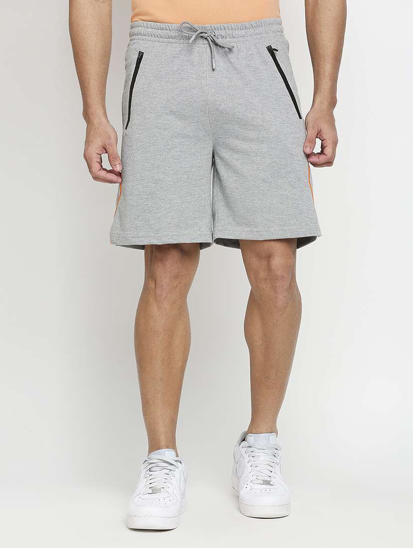 draw-string waist solid short