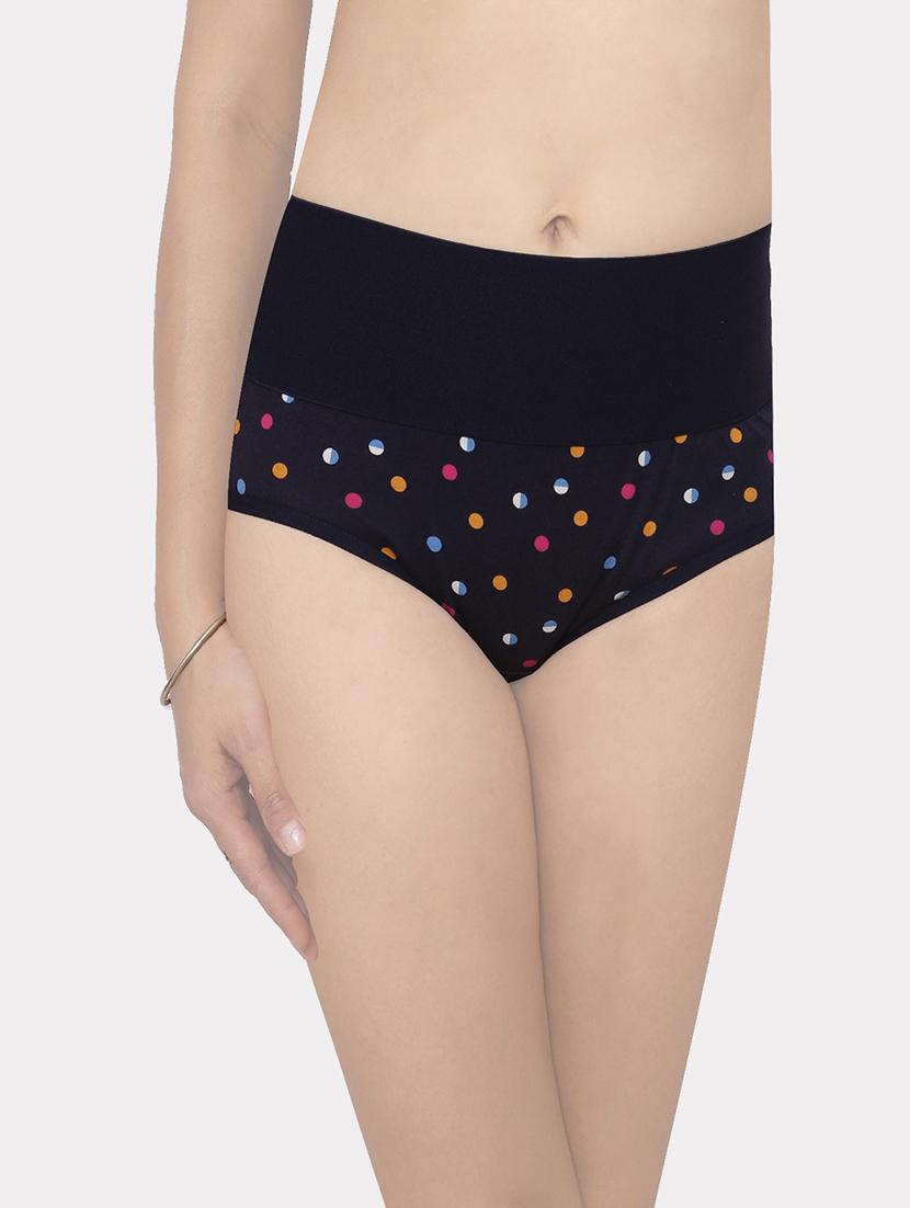 high rise printed hipster panty - 18524559 - Standard Image - 2
