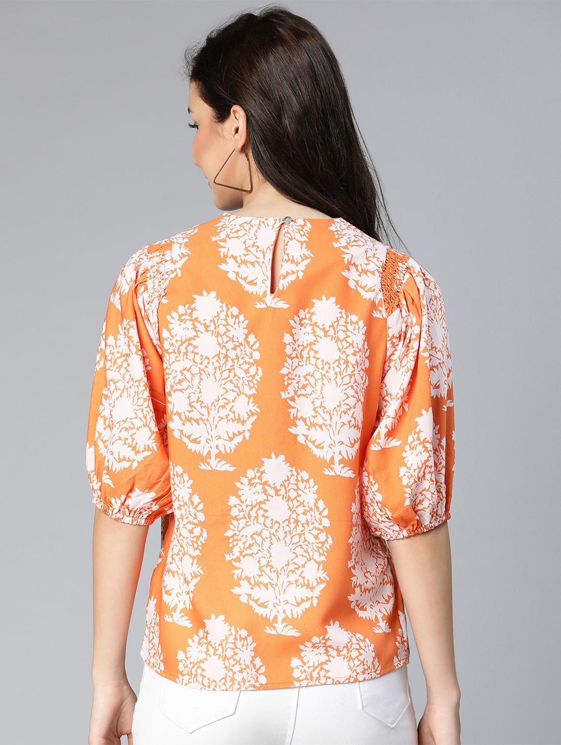 women's straight round neck top - 18524588 - Standard Image - 2