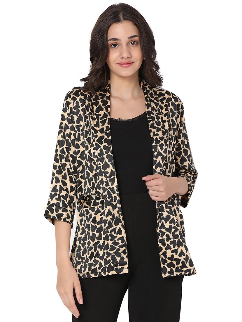 animal printed summer jacket - 18526041 - Zoom Image - 0