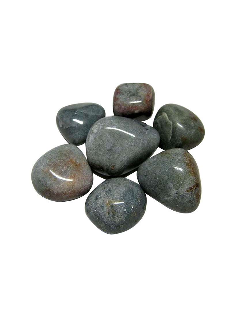 stone grey pebbles & garden stones for outdoor indoor pathway aquarium decoration (grey,  4kg)