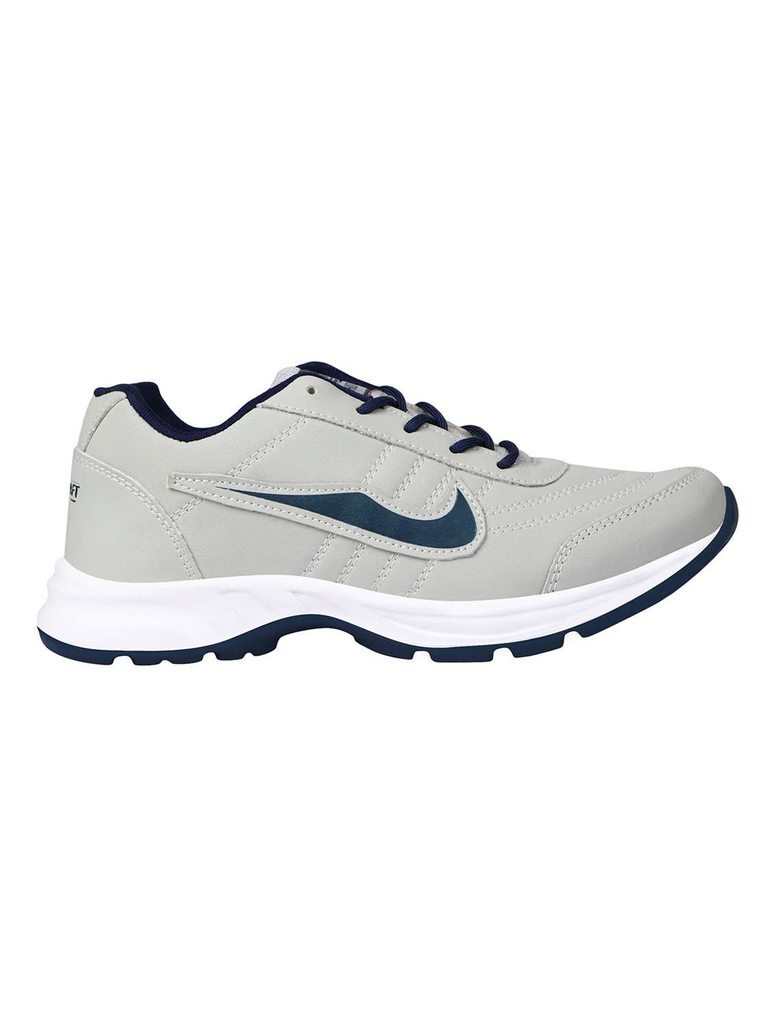 grey lace up sport shoes - 18526713 -  Standard Image - 2