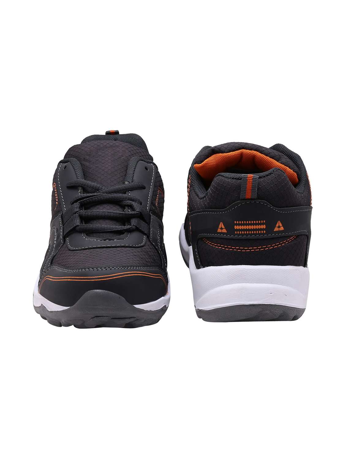 mens grey lace up sport shoe - 18526778 -  Standard Image - 2