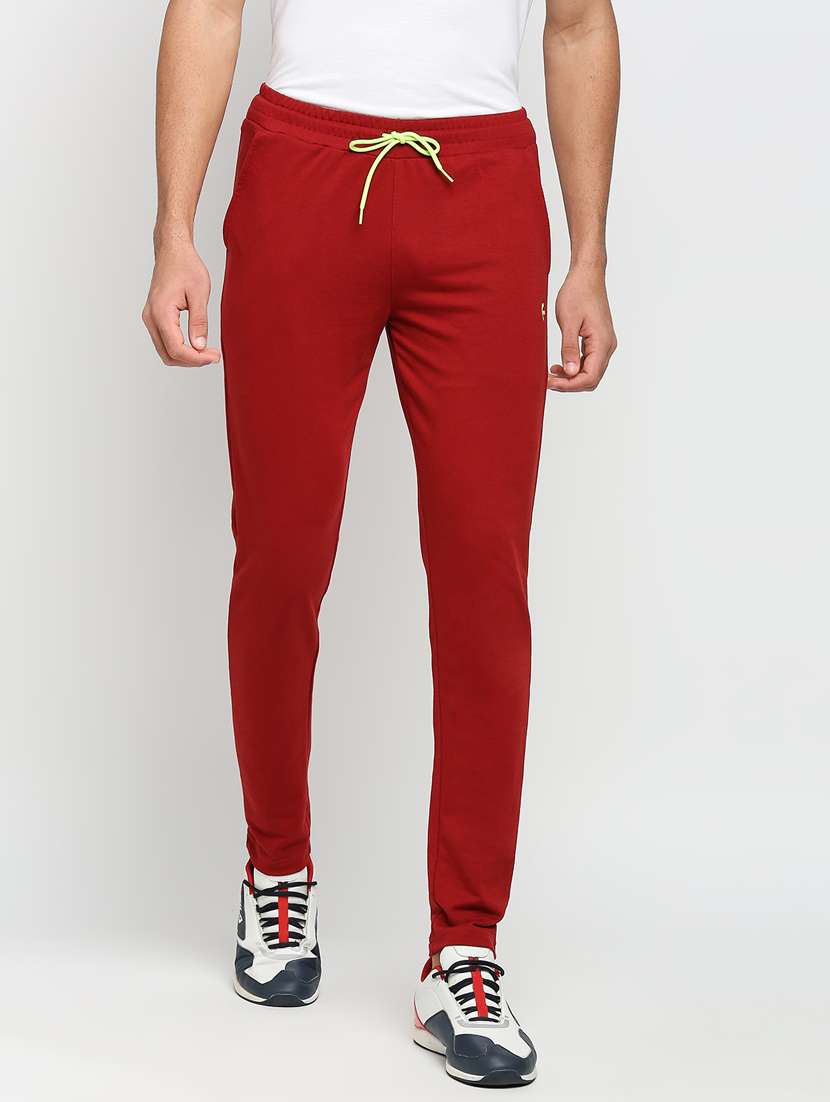 draw string waist solid joggers