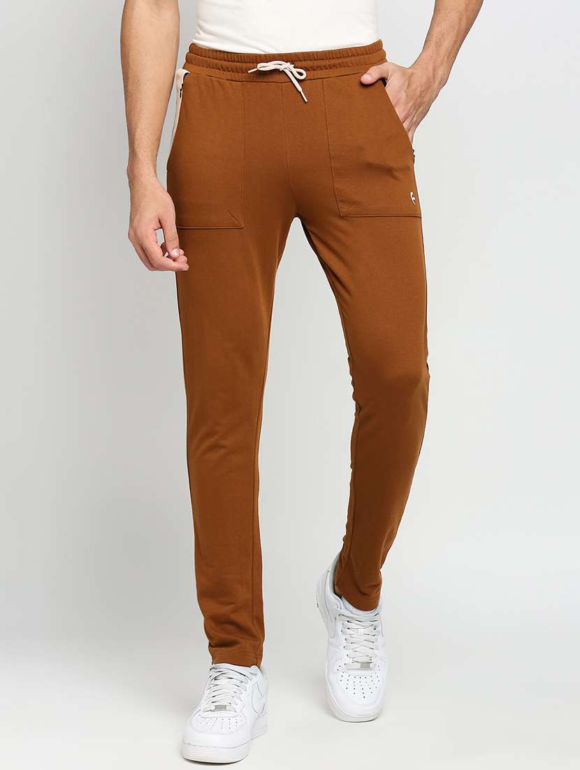 draw string waist solid joggers