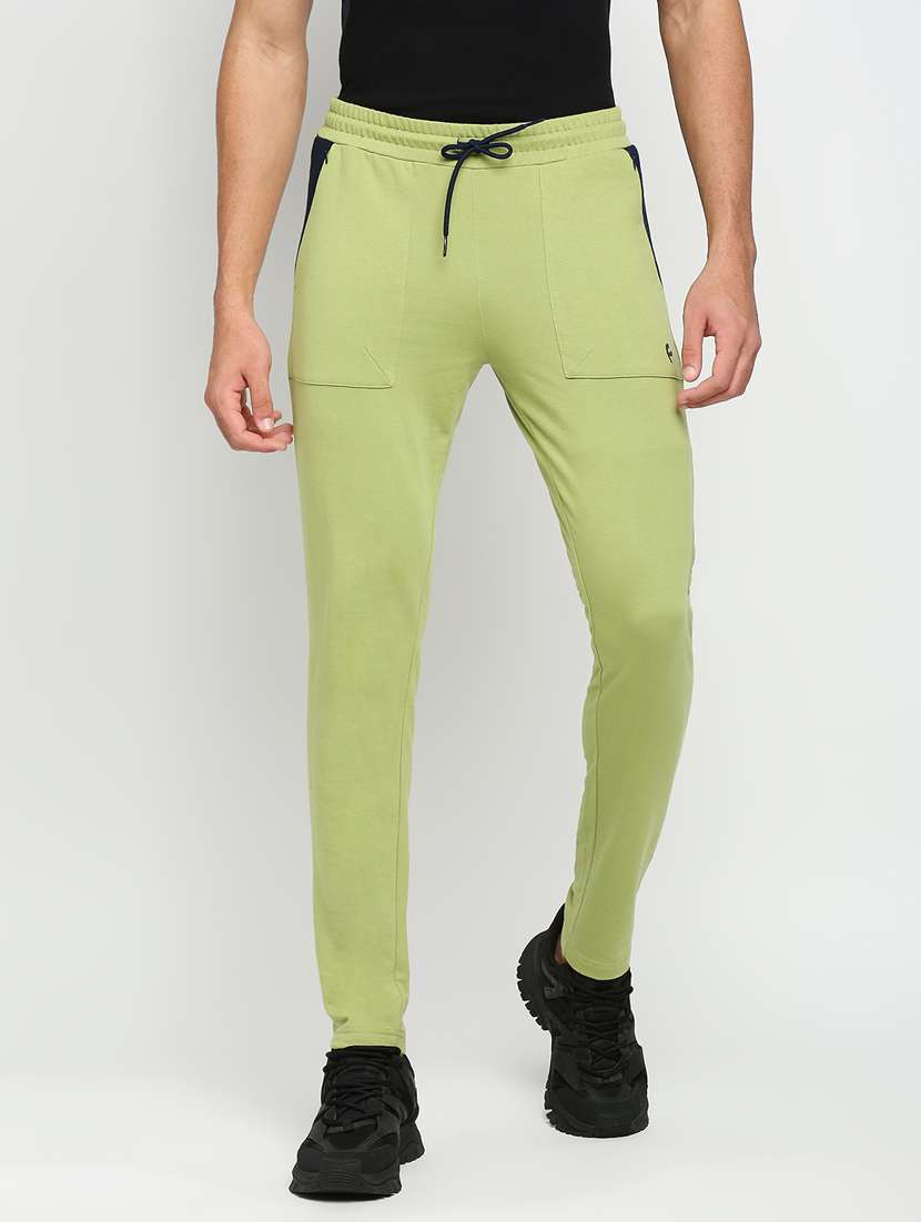 draw string waist solid joggers