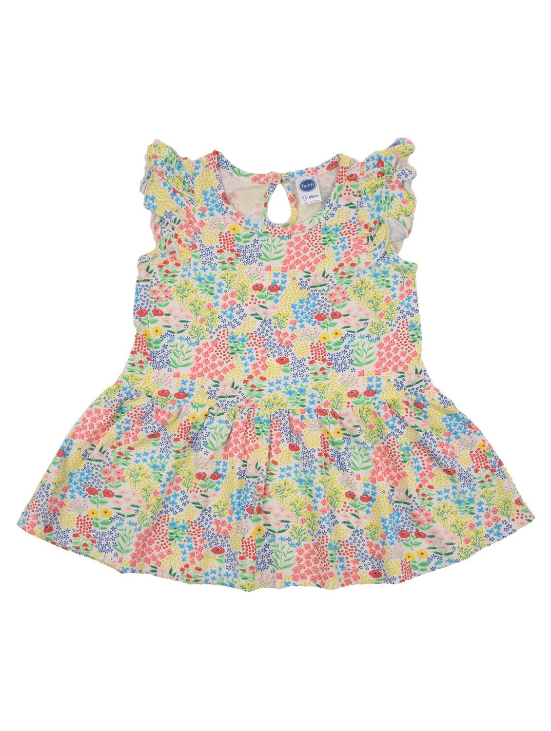 girls pack of 2 printed frock - 18528320 - Standard Image - 2