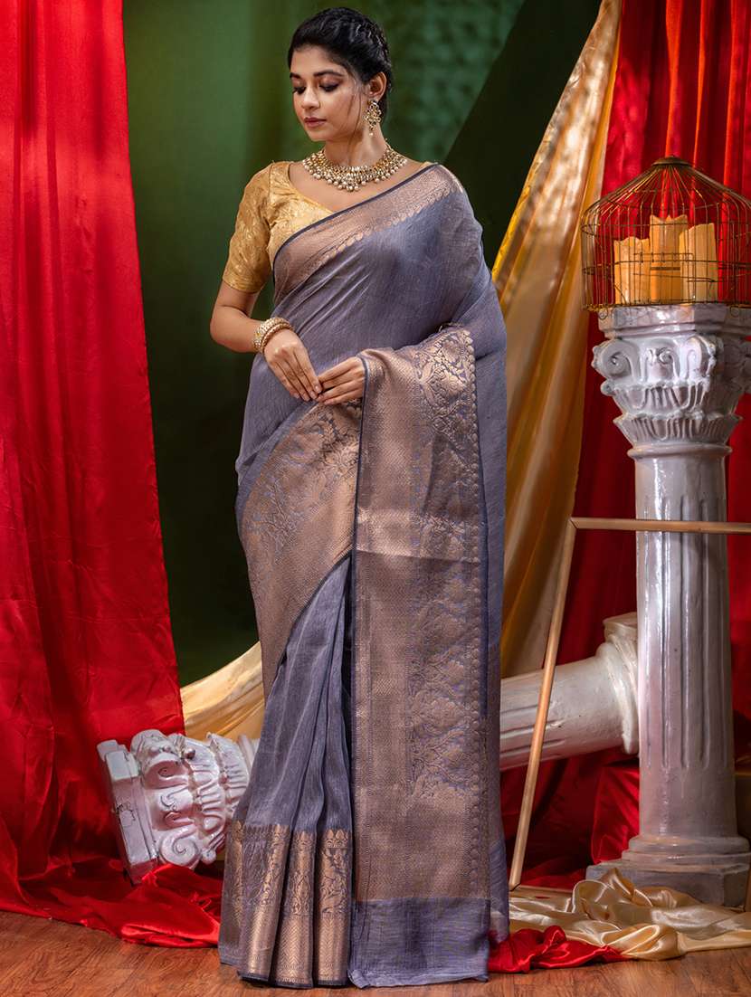 women's banarasi saree with blouse