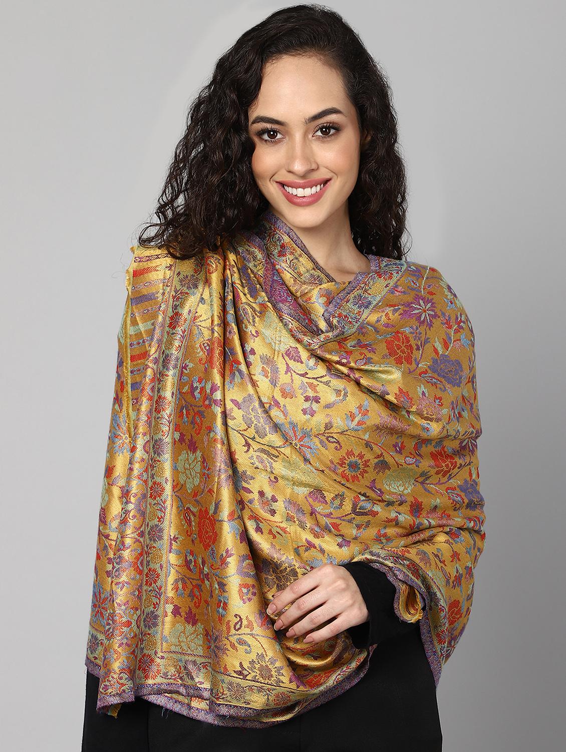 women's florals shawl - 18528915 -  Zoom Image - 0