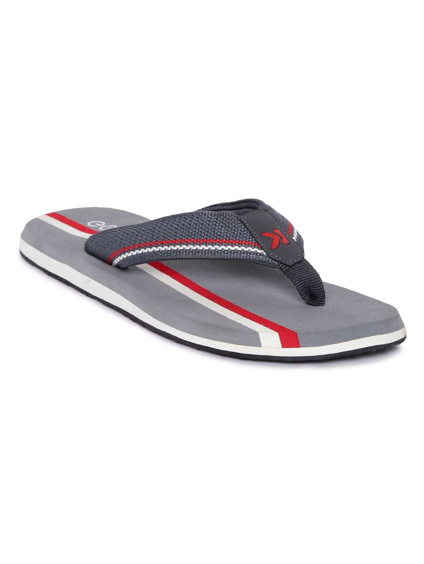 mens grey toe separator flip flop
