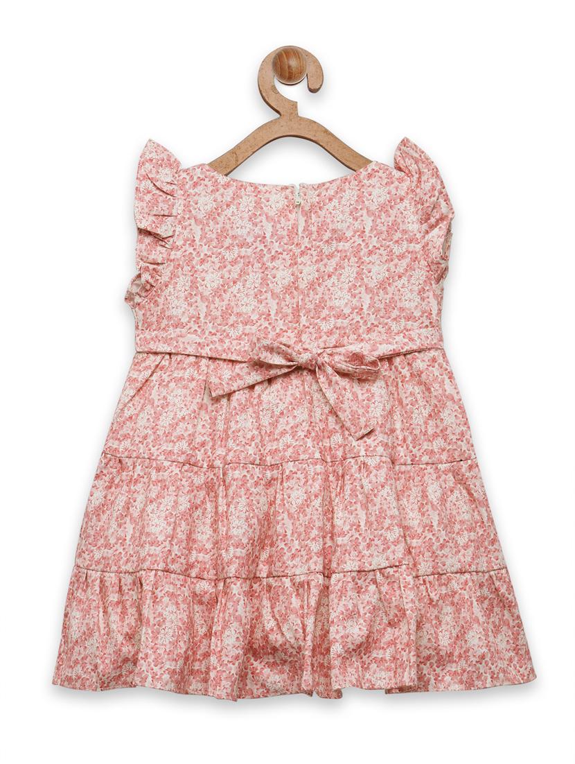 girls printed frock - 18529166 - Standard Image - 2
