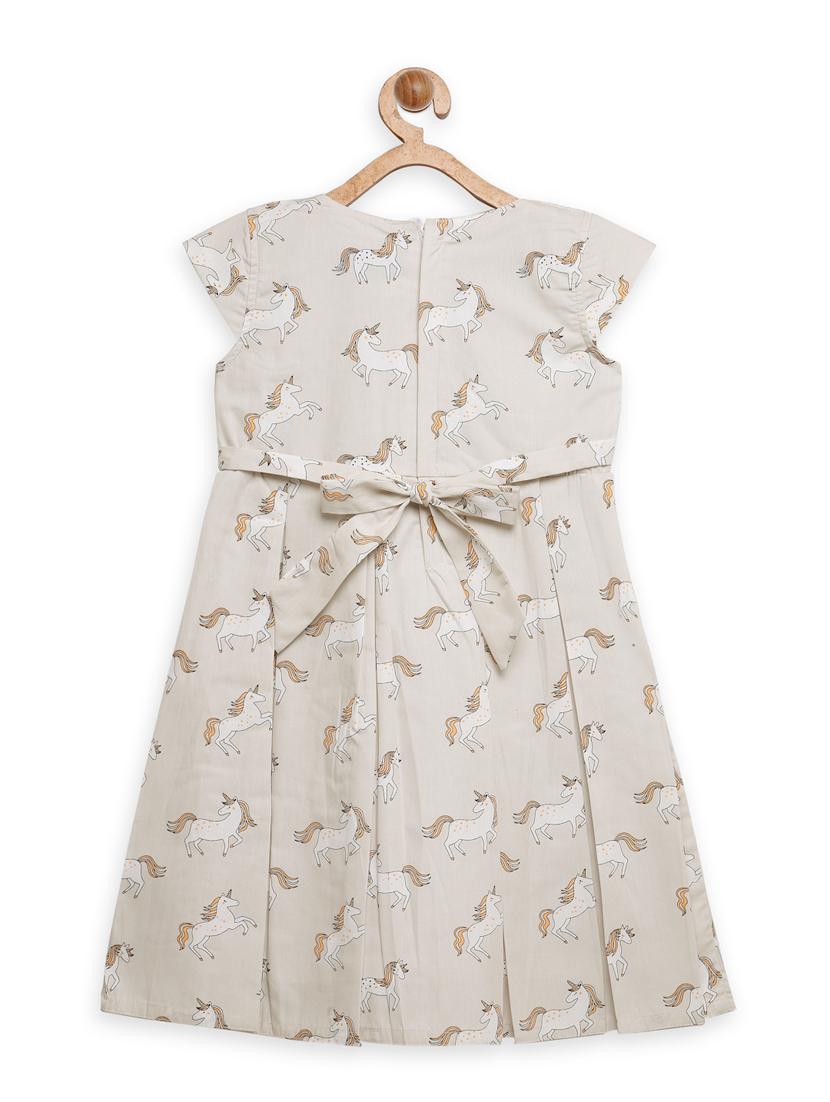 girls printed frock - 18529192 - Standard Image - 2