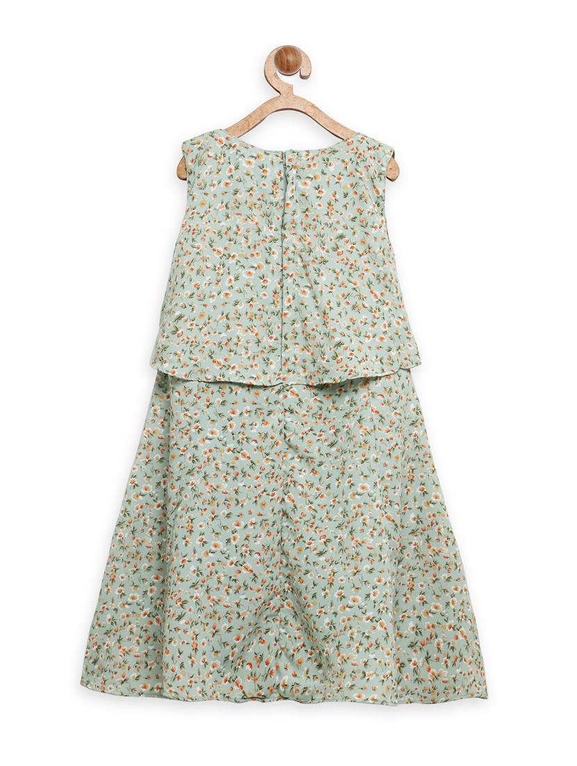 girls printed frock - 18529208 - Standard Image - 2