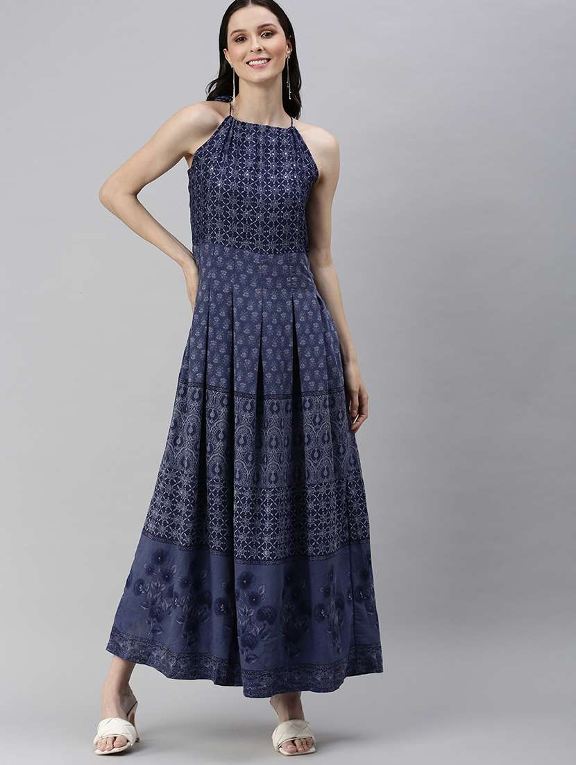 women's fit & flare floral dress