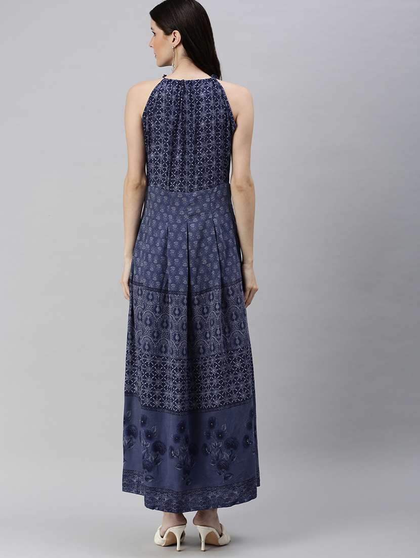 women's fit & flare floral dress - 18530361 - Standard Image - 2
