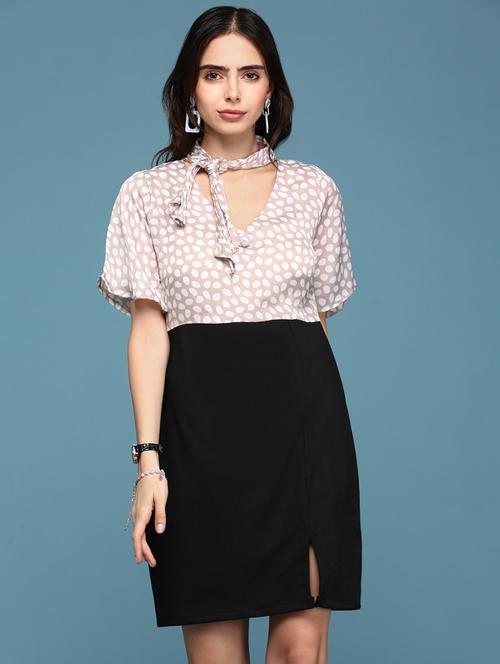 women's sheath printed dress - 18530369 - Standard Image - 0