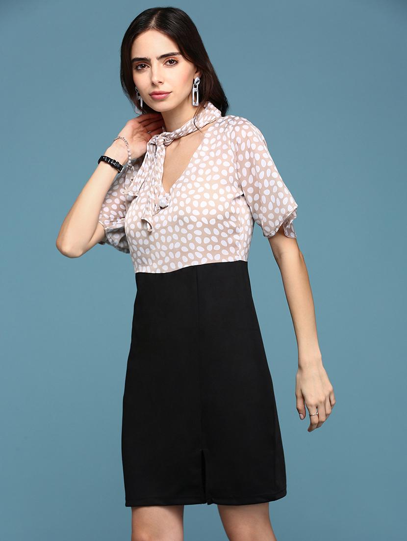women's sheath printed dress - 18530369 - Standard Image - 2