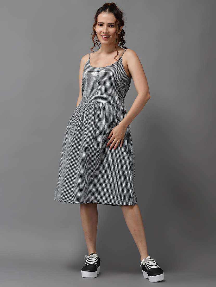 women's fit & flare quirky dress