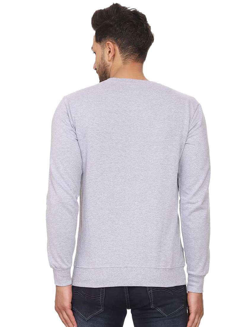 mens chest print sweatshirt - 18532516 - Standard Image - 2