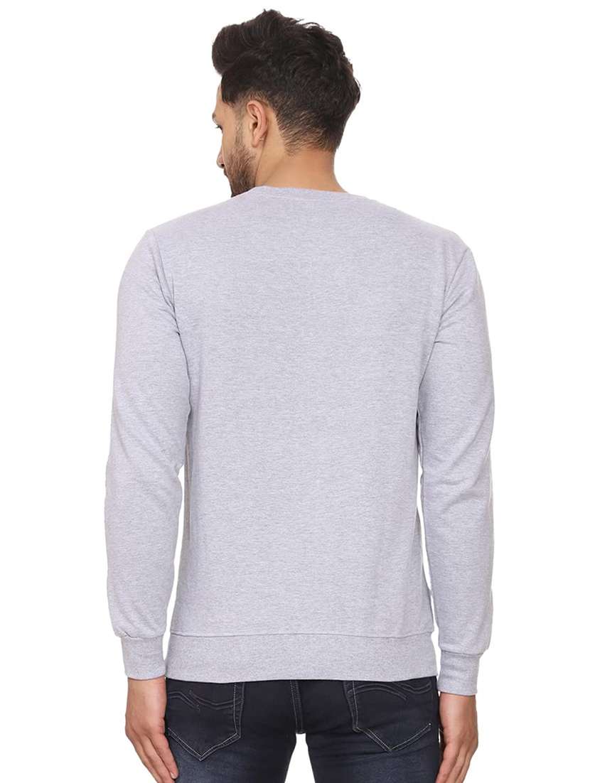 mens chest print sweatshirt - 18532524 - Standard Image - 2