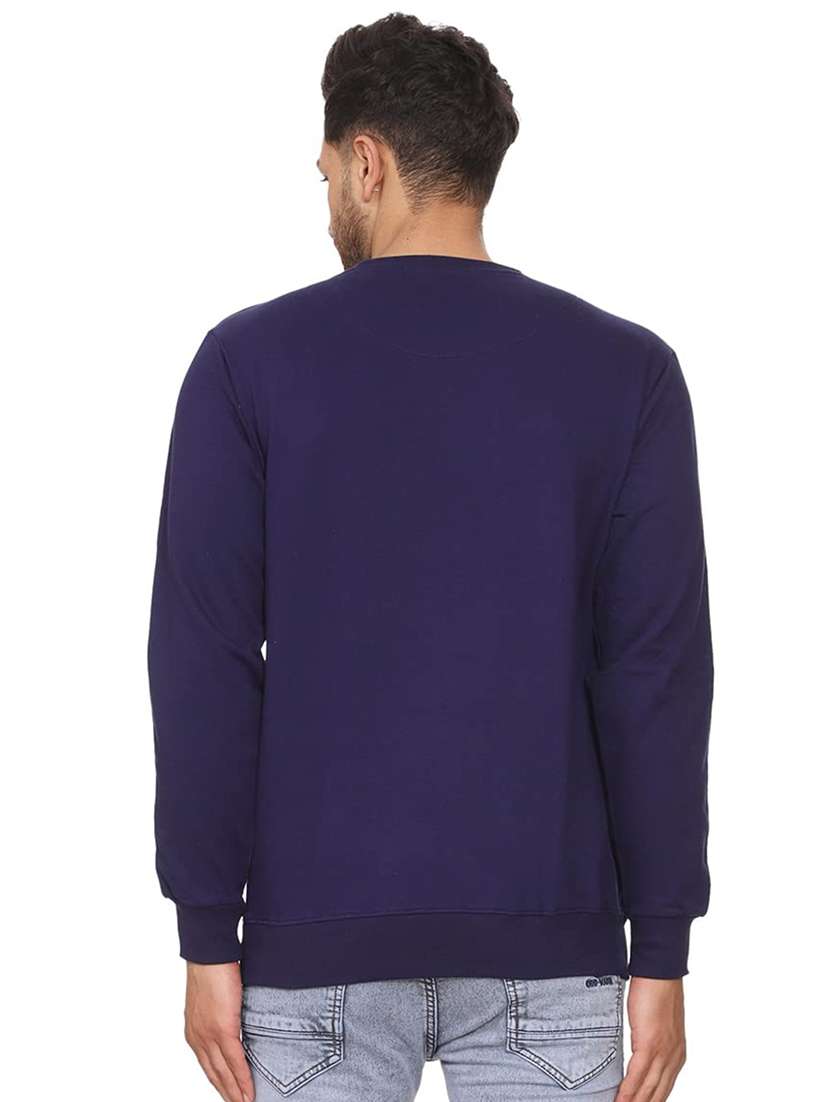 mens chest print sweatshirt - 18532530 - Standard Image - 2