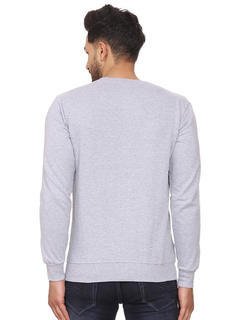 mens chest print sweatshirt - 18532532 - Standard Image - 2