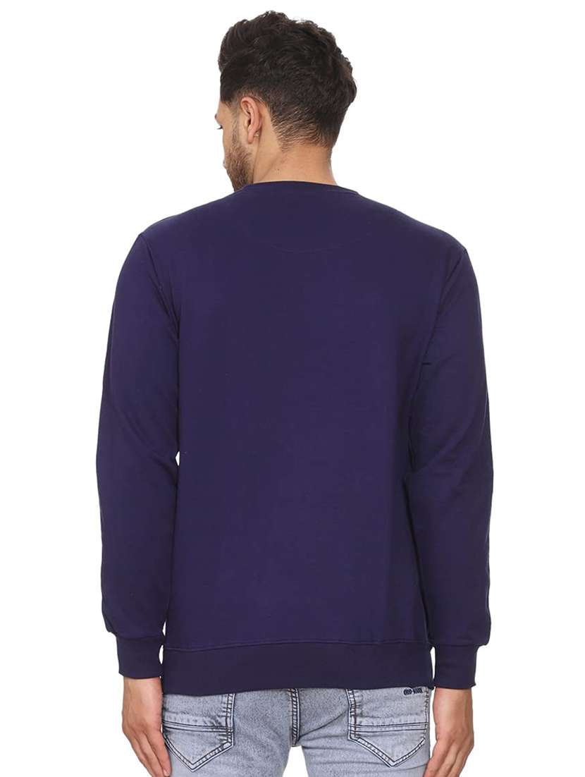 mens chest print sweatshirt - 18532534 - Standard Image - 2