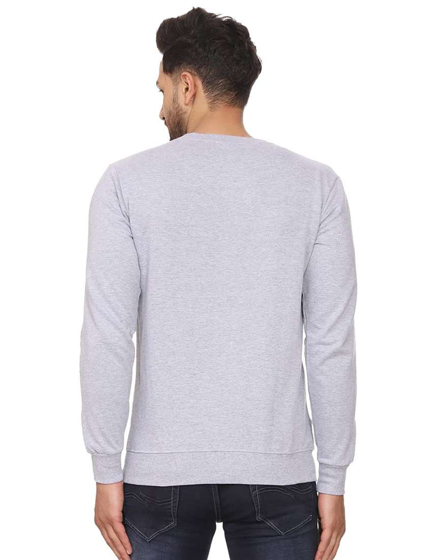 mens chest print sweatshirt - 18532536 - Standard Image - 2