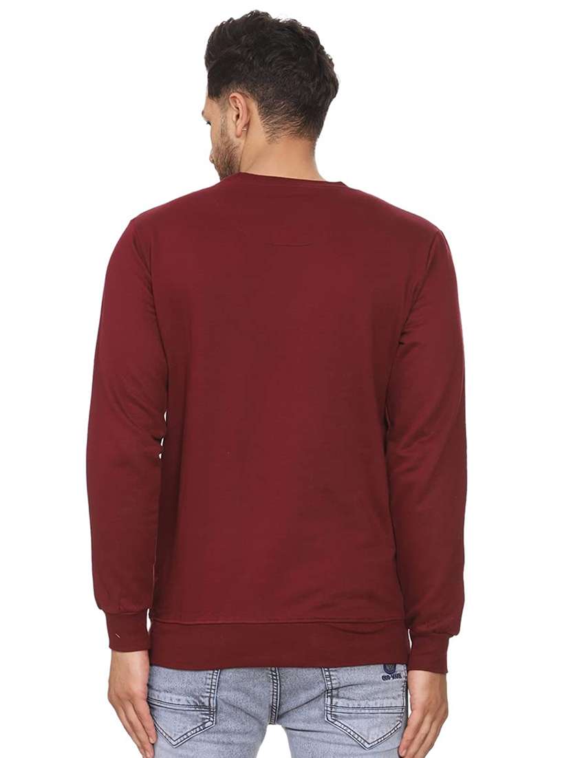 mens chest print sweatshirt - 18532537 - Standard Image - 2