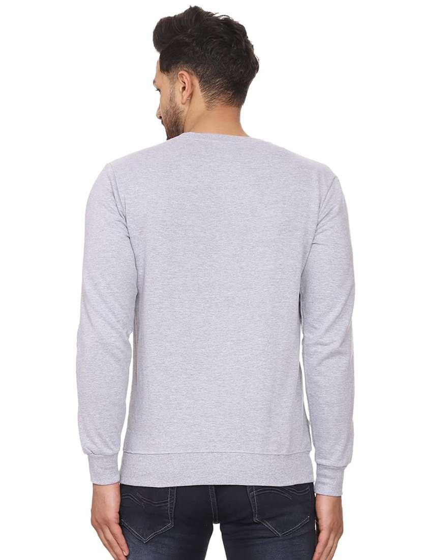 mens chest print sweatshirt - 18532540 - Standard Image - 2