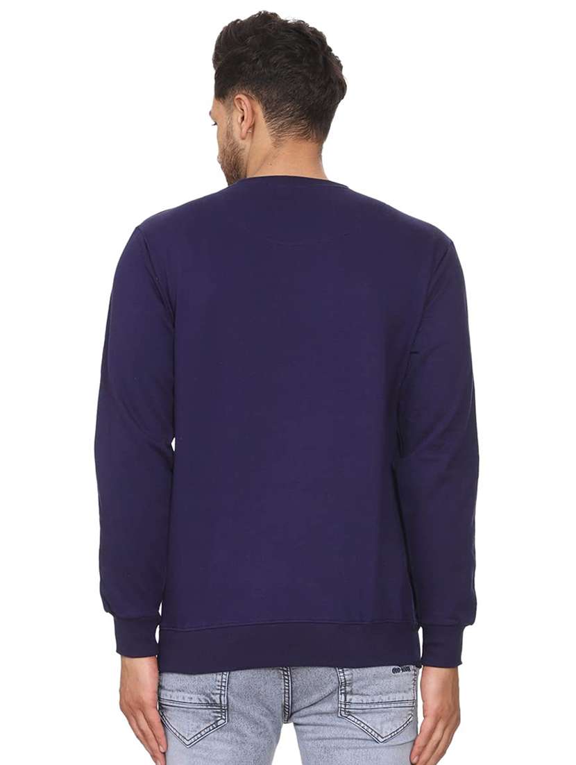 mens chest print sweatshirt - 18532542 - Standard Image - 2