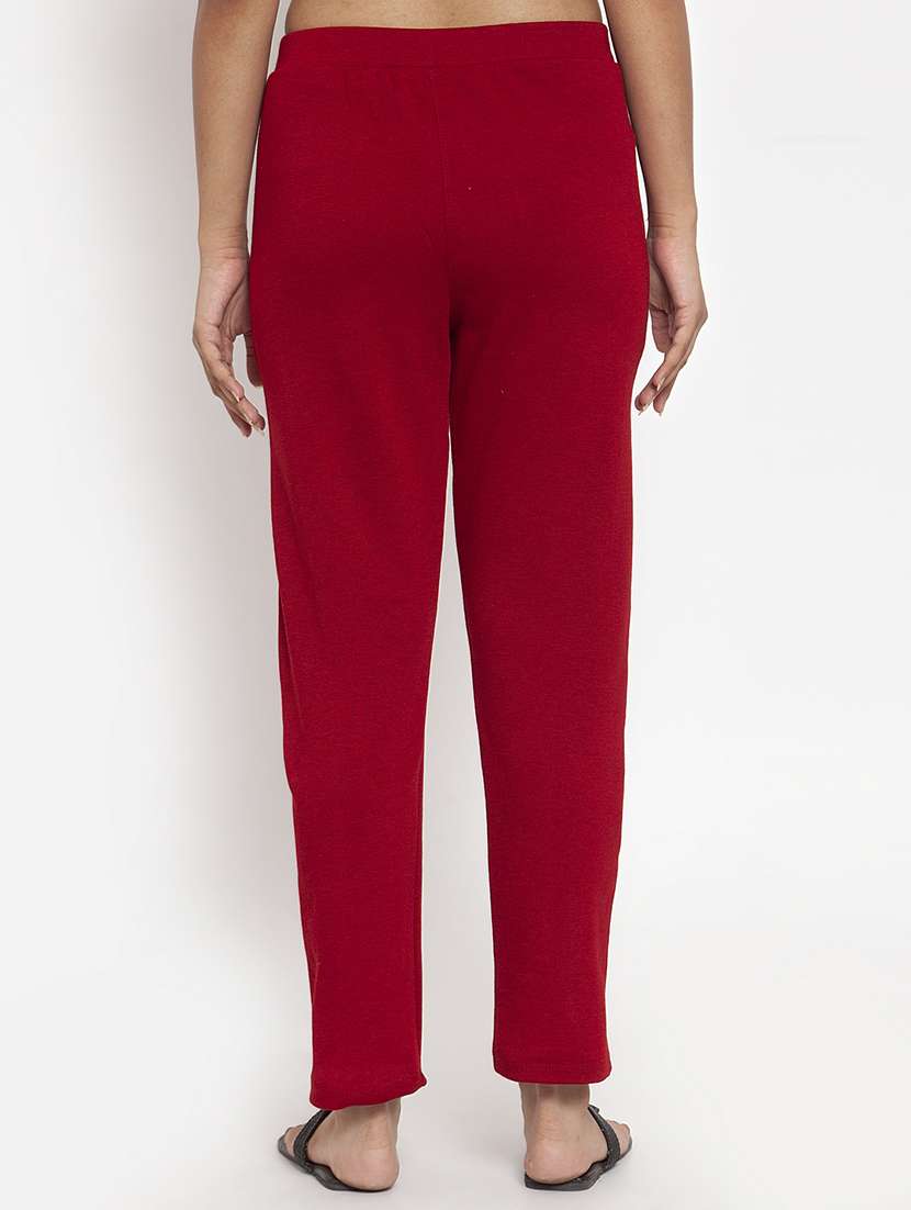 women solid ankle length pants - 18532653 -  Standard Image - 2