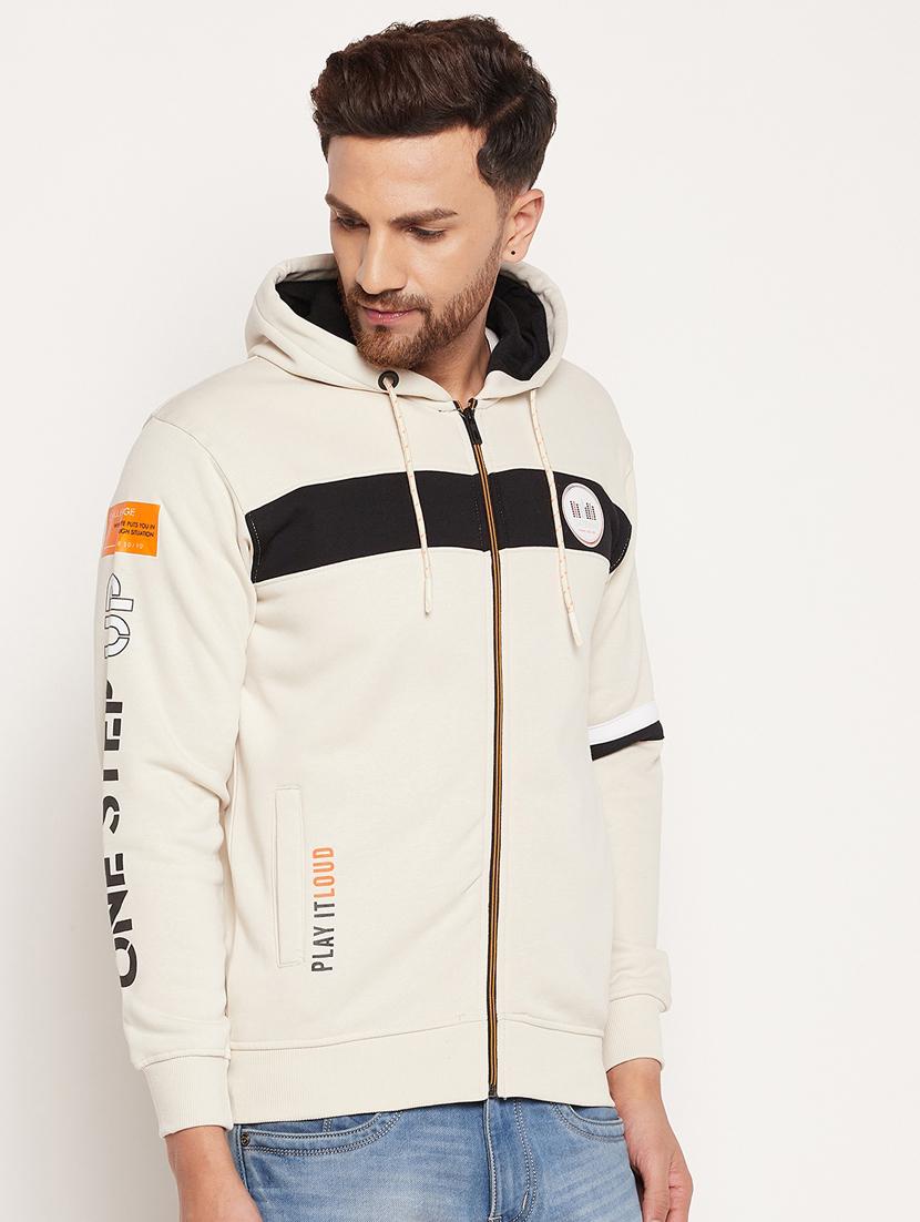 hooded printed sweatshirt - 18532877 - Standard Image - 2