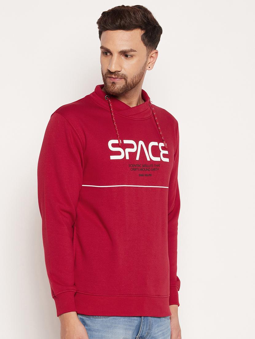 hooded printed sweatshirt - 18532879 - Standard Image - 2