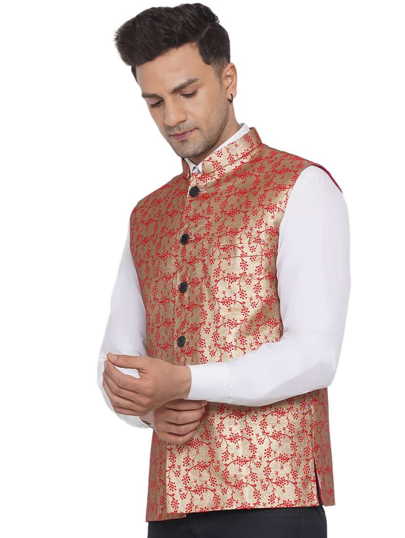 self designed nehru jacket - 18532934 - Standard Image - 2