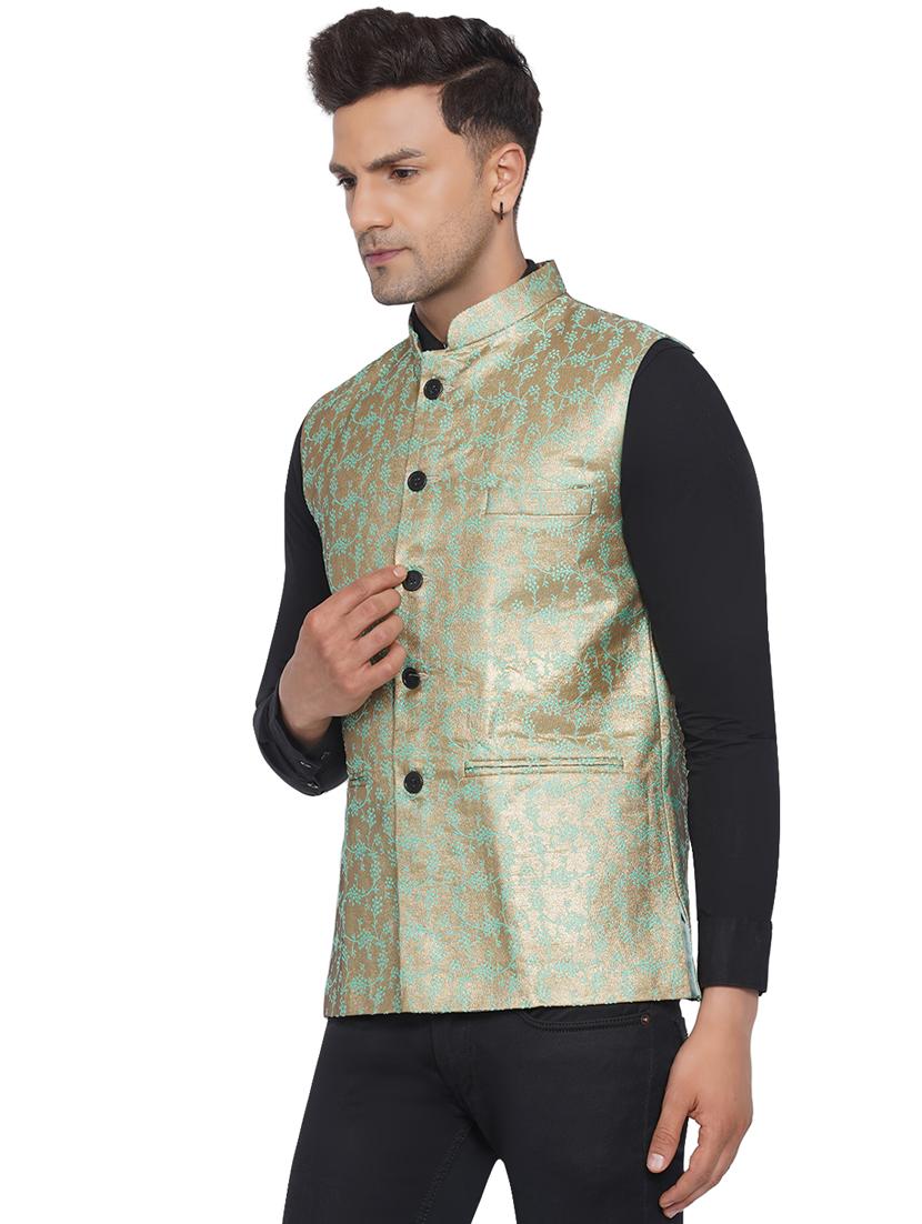 self designed nehru jacket - 18532939 - Standard Image - 2