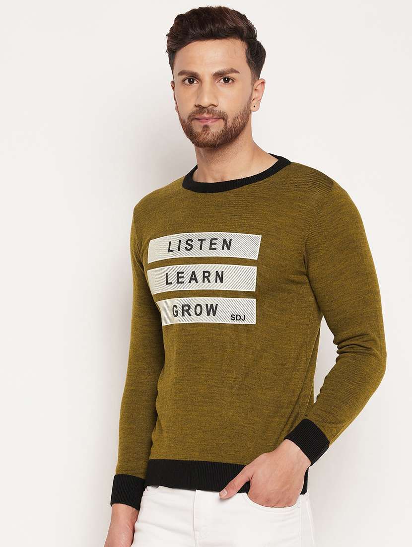 crew neck printed pullover - 18532979 -  Standard Image - 2