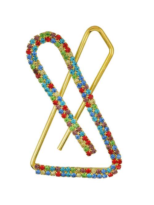 multi colored brass brooch - 18534589 -  Standard Image - 0