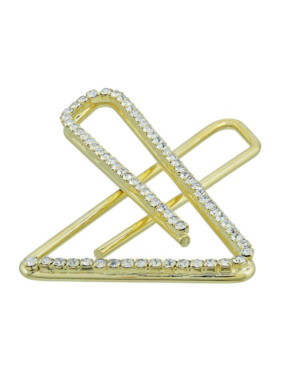 gold plated brooch - 18534619 - Zoom Image - 0