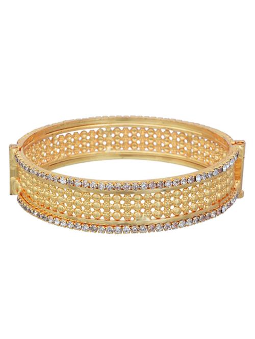 gold brass bangle - 18534752 - Standard Image - 0