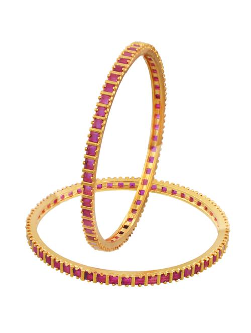 pink brass bangle - 18534795 -  Standard Image - 0