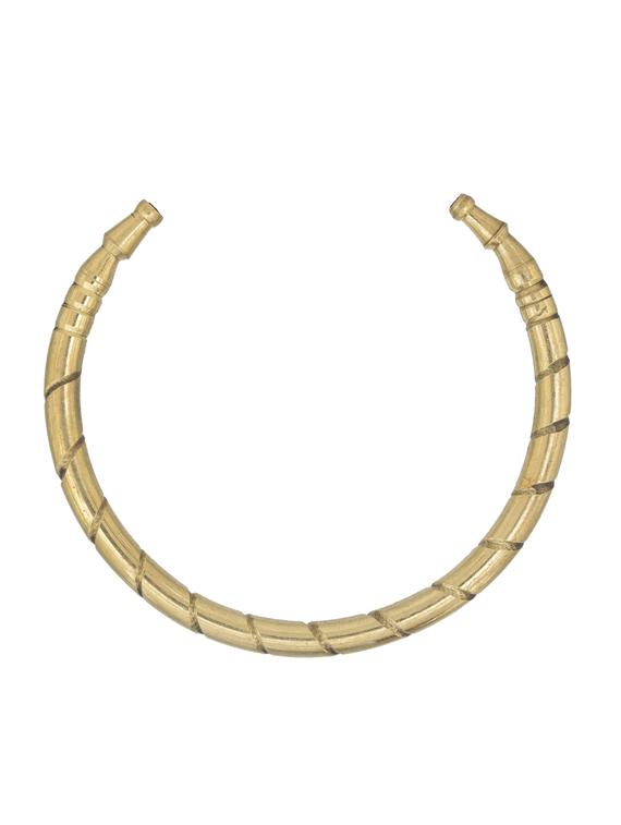 gold brass bangle - 18534805 - Zoom Image - 0