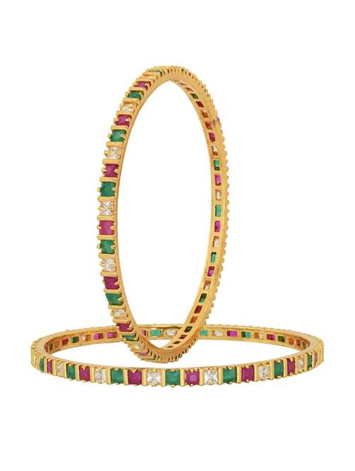 Gold Brass Bangle