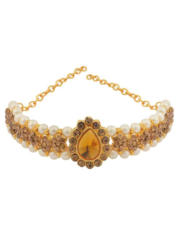 multi colored brass body jewellery