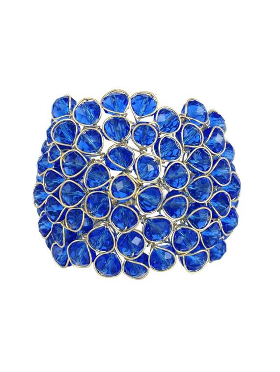 blue stoned bangle