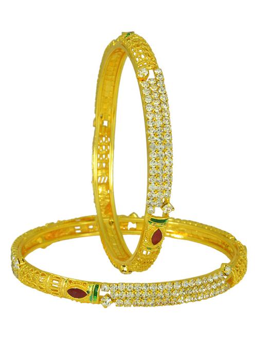 gold plated bangle - 18534892 - Standard Image - 0